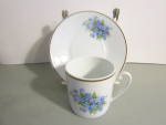 Vintage Limoges France Porcelain Teacup & Saucer