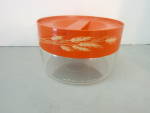 Vintage Pyrex Autumn Harvest Store-n-see Canister
